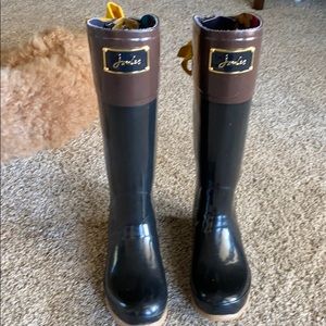 Joules Evedon wellies with bow